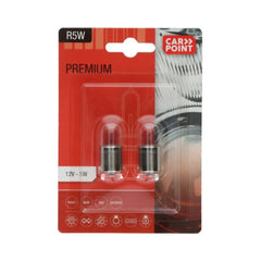 Carpoint Premium-autolampen 12V R5W 2 stuks. 