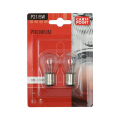 Carpoint Premium-autolampen P21/5W, 2 stuks. 