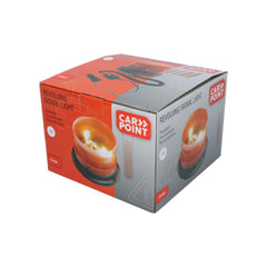 Carpoint roterend zwaailicht 12V oranje xenon 
