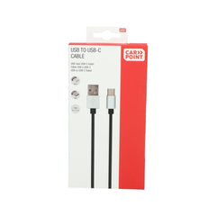 Carpoint USB-A naar USB-C-kabel, 1 meter 