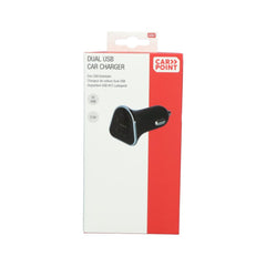 Carpoint 12/24V dubbele USB-A autolader 2,5 A 