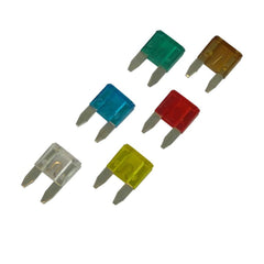 Carpoint mini steekzekeringen, assortiment 7,5-30 A, 6 stuks 