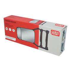 Carpoint caravanspiegel Luxe met vlak glas + dodehoekspiegel 