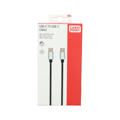 Carpoint USB-C naar USB-C-kabel, 1 meter 