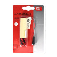 Carpoint 12-volt alarmsimulator met LED 