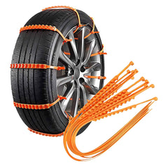 Universele antislip wielriemen 920 mm – 10 stuks voor sneeuw, ijs en gladde wegen 