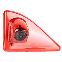 Achteruitrijcamera voor Nissan NV400 / Opel Movano / Renault Master (2010–2016) met geïntegreerd remlicht en 140° kijkhoek.