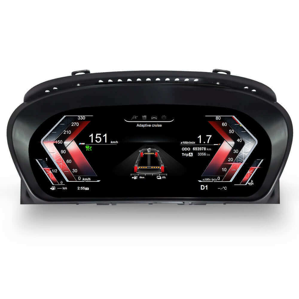 BMW 5/6-serie 03-10 - 12,3" Digitaal Instrumentenpaneel – Carmedia24.nl
