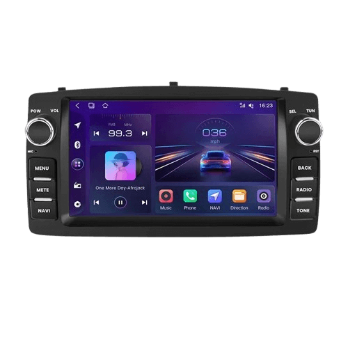 Toyota Corolla 00-06 - 7" radio met Apple CarPlay en Android Auto – Carmediaeurope.com