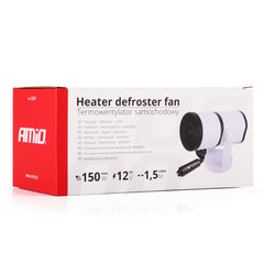 12V autoverwarming 150W met ventilator en ontdooifunctie 