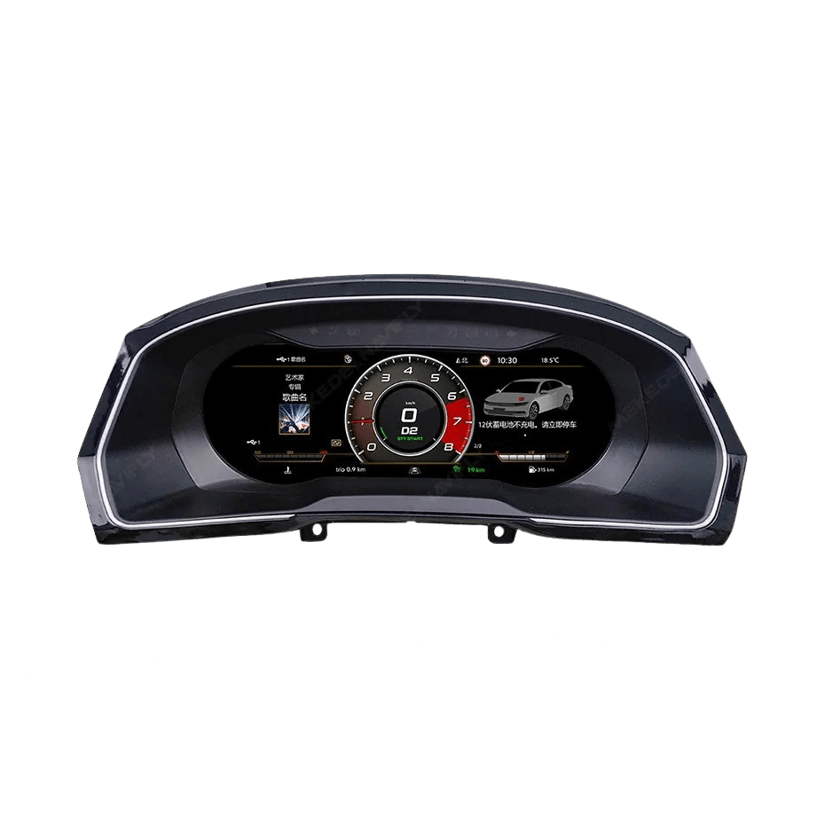 VW Arteon/Passat 14-23 - 12,3" Digitale snelheidsmeter – Carmediaeurope.com