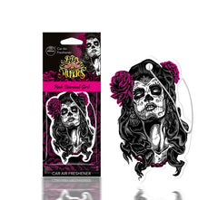 Aroma Car Dia de los Muertos Pink Diamond Girl luchtverfrisser voor in de auto