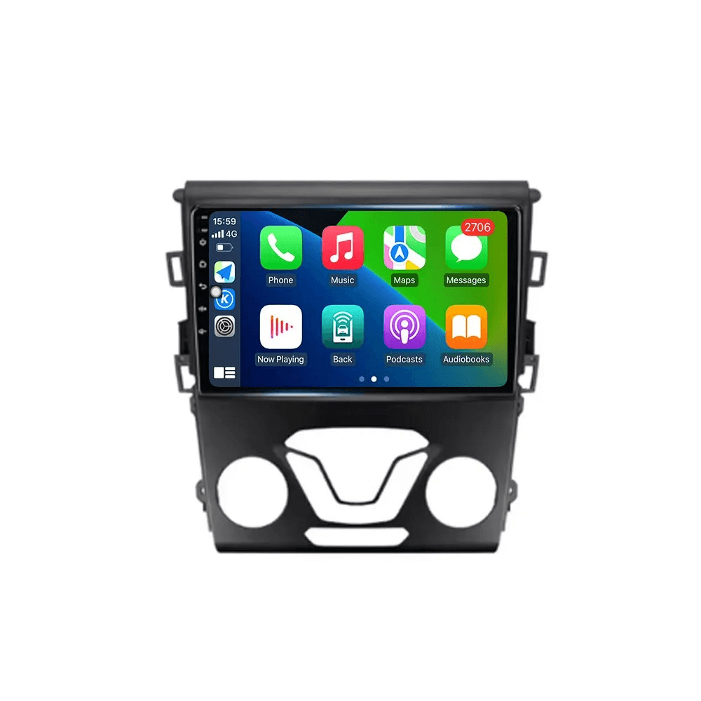 Ford Mondeo 13-19 - 9" radio met Apple CarPlay en Android Auto met groot touchscreen en moderne functies.