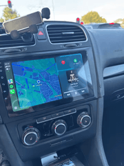 VW Golf 08-13 - 9" Radio met Apple CarPlay en Android Auto