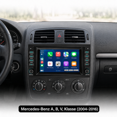Mercedes-Benz A-Klasse, B-Klasse, V-Klasse, Sprinter 04-16 - 8" radio met Apple CarPlay en Android Auto 