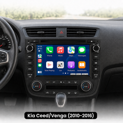 Kia Ceed/Venga 10-16 - 7" radio met Apple CarPlay en Android Auto 