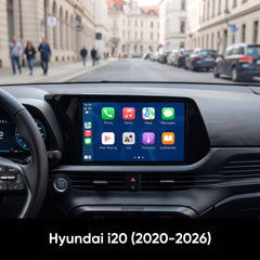 Hyundai i20 2020-2026 - 10,1" radio met Apple CarPlay en Android Auto 