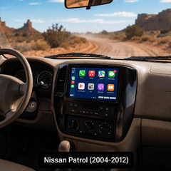 Nissan Patrol 2004-2012 - 9" autoradio met Apple CarPlay en Android Auto 