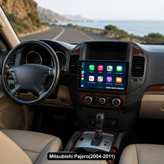 Mitsubishi Pajero 2004-2011 - 9" radio met Apple CarPlay en Android Auto 
