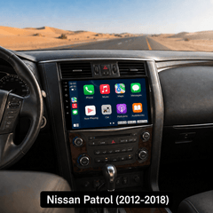 Nissan Patrol 2012-2018 - 9" autoradio met Apple CarPlay en Android Auto 