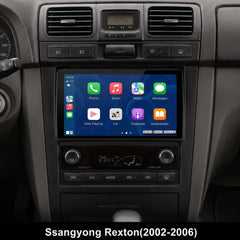 SsangYong Rexton 2002-2006 - 9" autoradio met Apple CarPlay en Android Auto 