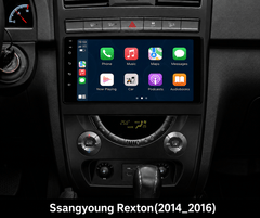 SsangYong Rexton 2014-2016 - 9" radio met Apple CarPlay en Android Auto 