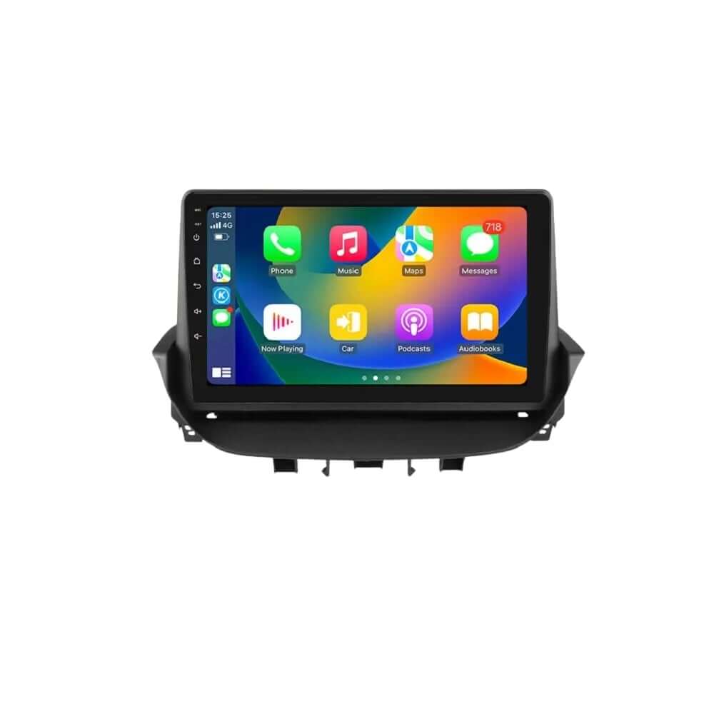 Renault Laguna 01-07 - 9" Radio m. Apple CarPlay og Android Auto display with wireless technology