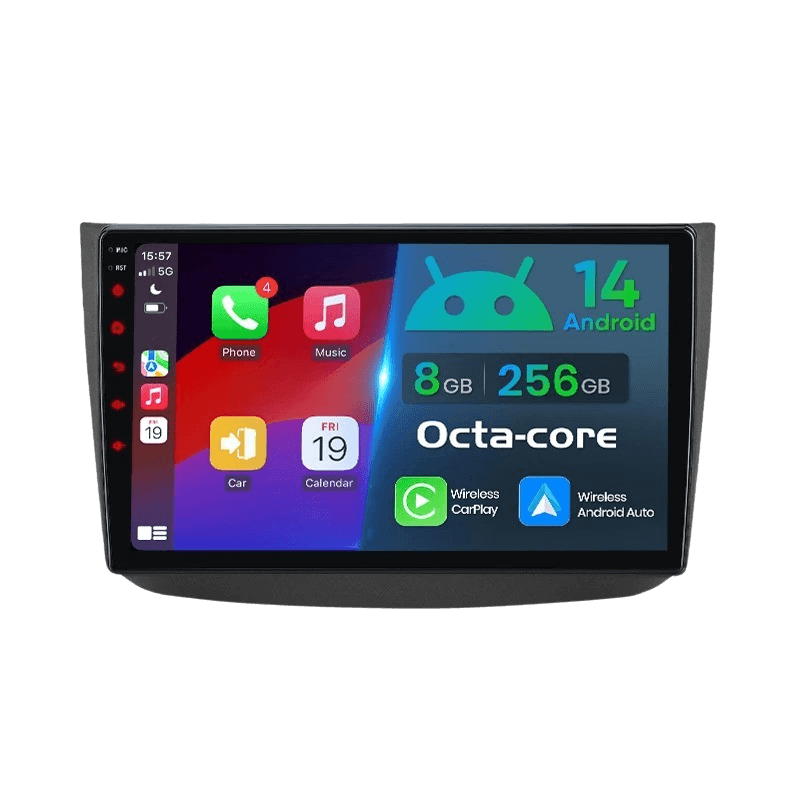 Mercedes Vito 03-15 - 10,1" radio met Apple CarPlay en Android Auto – Carmediaeurope.com