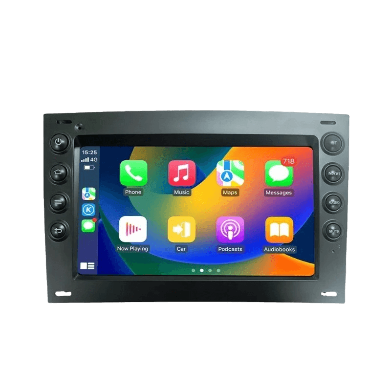 Renault Megane 02-09 - 7" radio met Apple CarPlay en Android Auto – Carmediaeurope.com