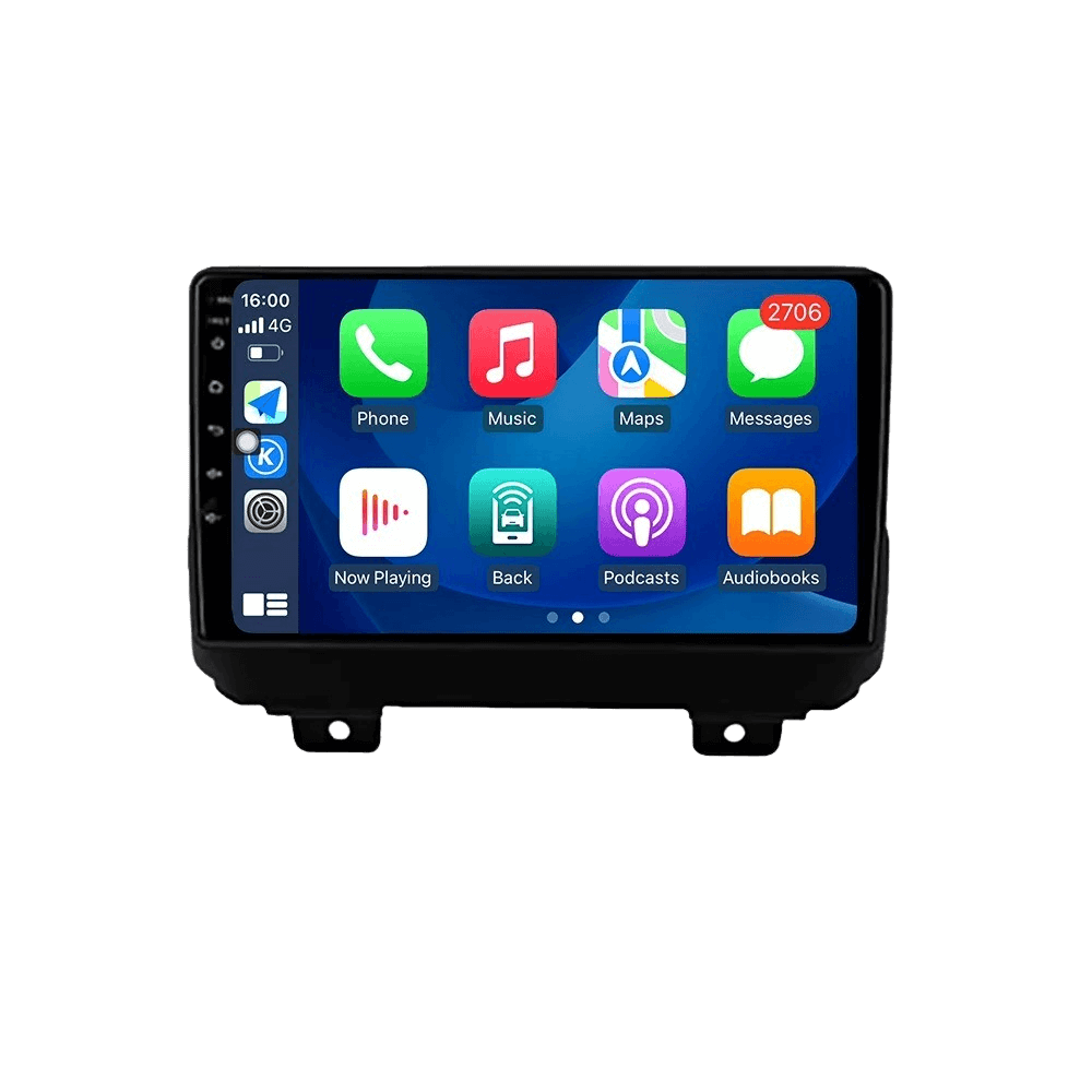 Jeep Wrangler 18-23 - 9" Radio m. Apple CarPlay og Android Auto – Bilmedie.dk