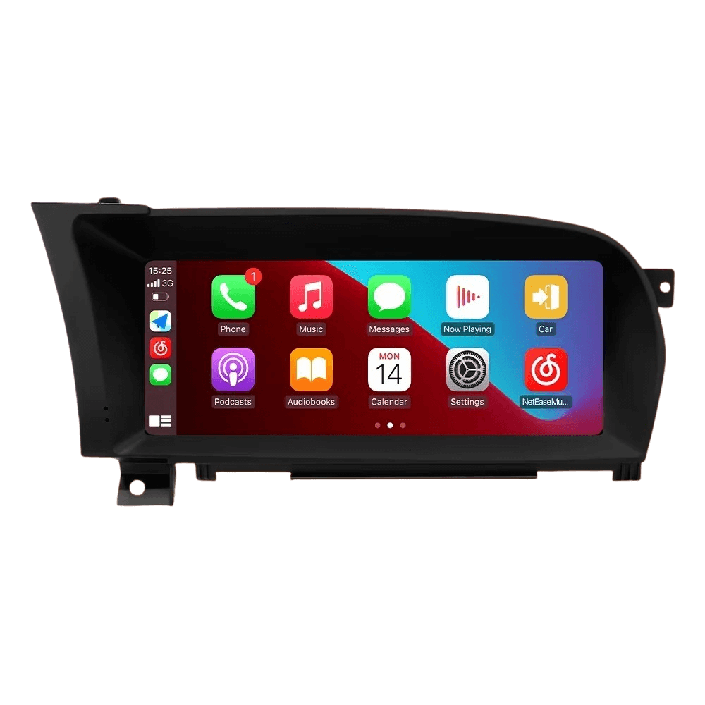Mercedes-Benz S-klasse 06-09 - 10,25" radio met Apple CarPlay en Android Auto – Carmediaeurope.com