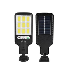 Buiten solar LED wandlamp met bewegingssensor & afstandsbediening 