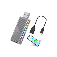 Draadloze CarPlay & Android Auto-adapter – USB-dongle voor OEM bedrade CarPlay 