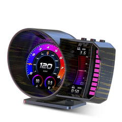 3.5" Head-Up Display (HUD) voor auto – digitale snelheidsmeter met OBD2 