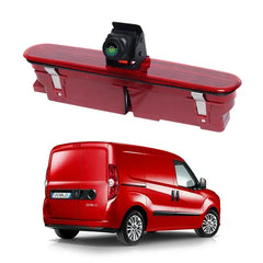 Achteruitrijcamera voor Opel Combo (2011–2017) & Fiat Doblo (2010–) – 720P remlichtcamera met 180° multi-view 