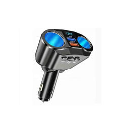 Bluetooth 5.0 FM-transmitter voor in de auto – handsfree bellen & USB-oplader met LED-display 