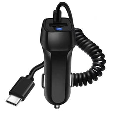 USB autolader 12V/24V – Snellader voor mobiele telefoons en tablets 