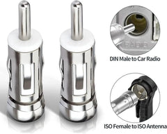 Universele antenneadapter ISO naar DIN – autoradio FM/AM 