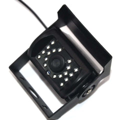 Universele achteruitrijcamera – PAL, 1200 tv-lijnen, 18 IR-LED's met hoogwaardig design en infraroodverlichting.