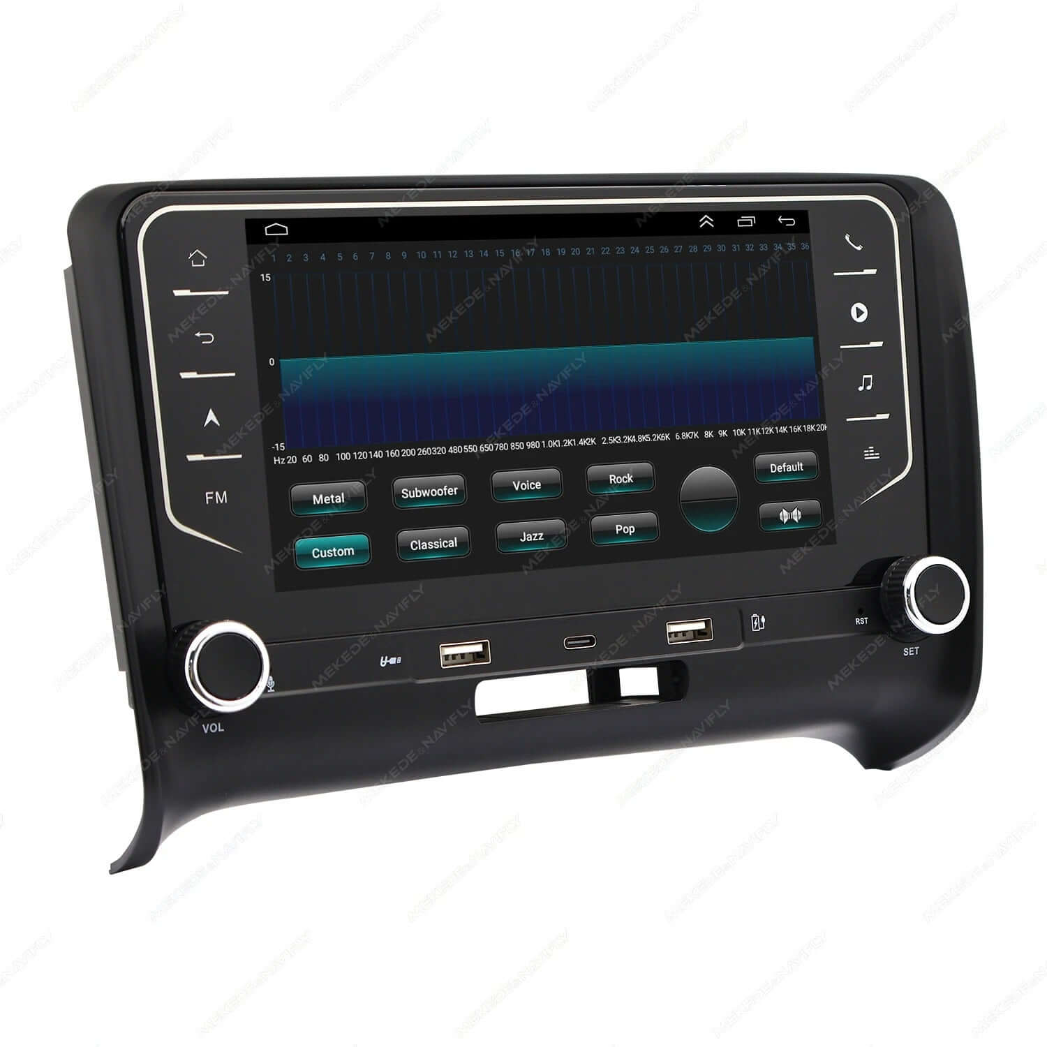 Audi TT 06-14 - 8" Radio m. Apple CarPlay og Android Auto – Bilmedie.dk