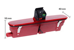Achteruitrijcamera voor Opel Combo (2011–2017) & Fiat Doblo (2010–) – 720P remlichtcamera met 180° multi-view 