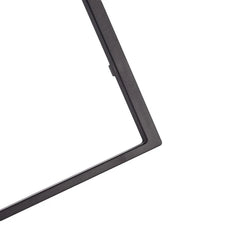 2 DIN inbouwframe voor autoradio – universeel zwart frame 188 x 166 mm 