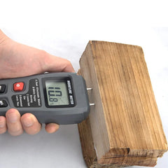 Digitale houtvochtmeter met lcd-display – vochtmeter voor hout en brandhout 
