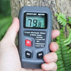 Digitale houtvochtmeter met lcd-display – vochtmeter voor hout en brandhout 