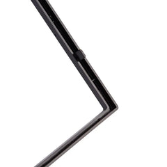 2 DIN inbouwframe voor autoradio – universeel zwart frame 188 x 166 mm 
