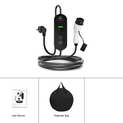 Draagbare EV-lader Type 2 – mobiele laadkabel voor elektrische auto 