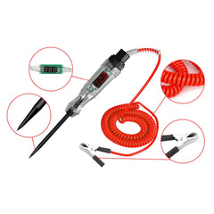 Digitale circuittester 3-48V – LED-testlamp voor auto en auto-elektronica 