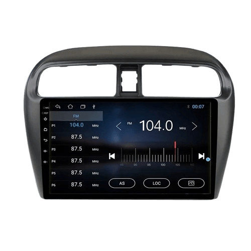 Mitsubishi Space Star 12-18 - 9" Radio m. Apple CarPlay og Android Auto – Bilmedie.dk