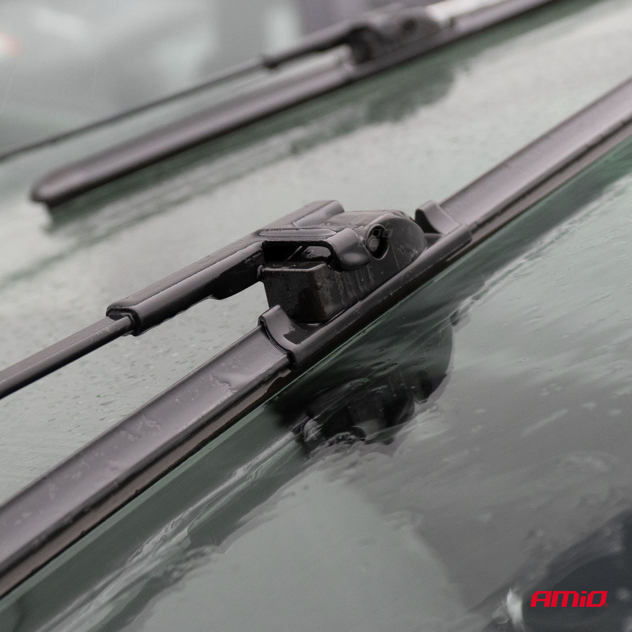 Fladt viskerblad MultiConnect på 380 mm med 12 adaptere