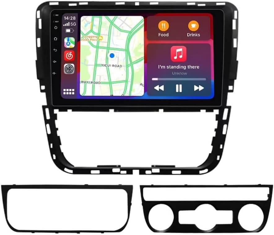 Volkswagen Passat 2012-2014 - 9" autoradio met Apple CarPlay en Android Auto 